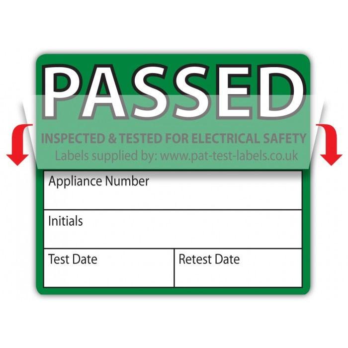 Mark and Seal Pass Labels (x500)