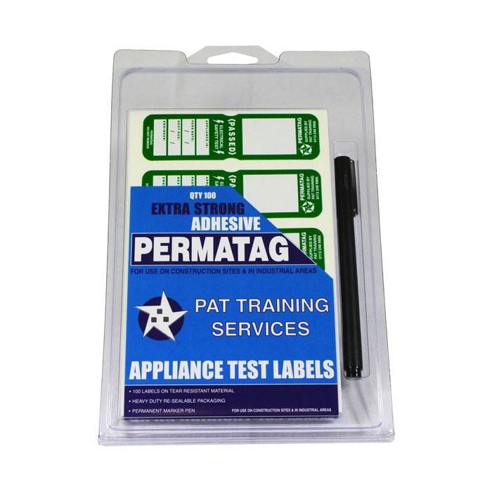 PermaTAG Industrial Cable Pass Labels (x100)