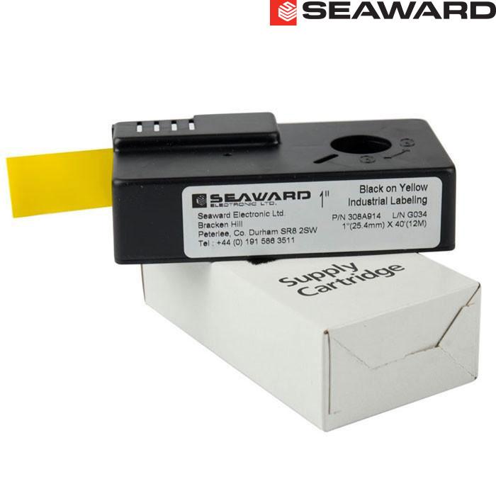Seaward Test n Tag Label Cartridge (Black on Yellow)